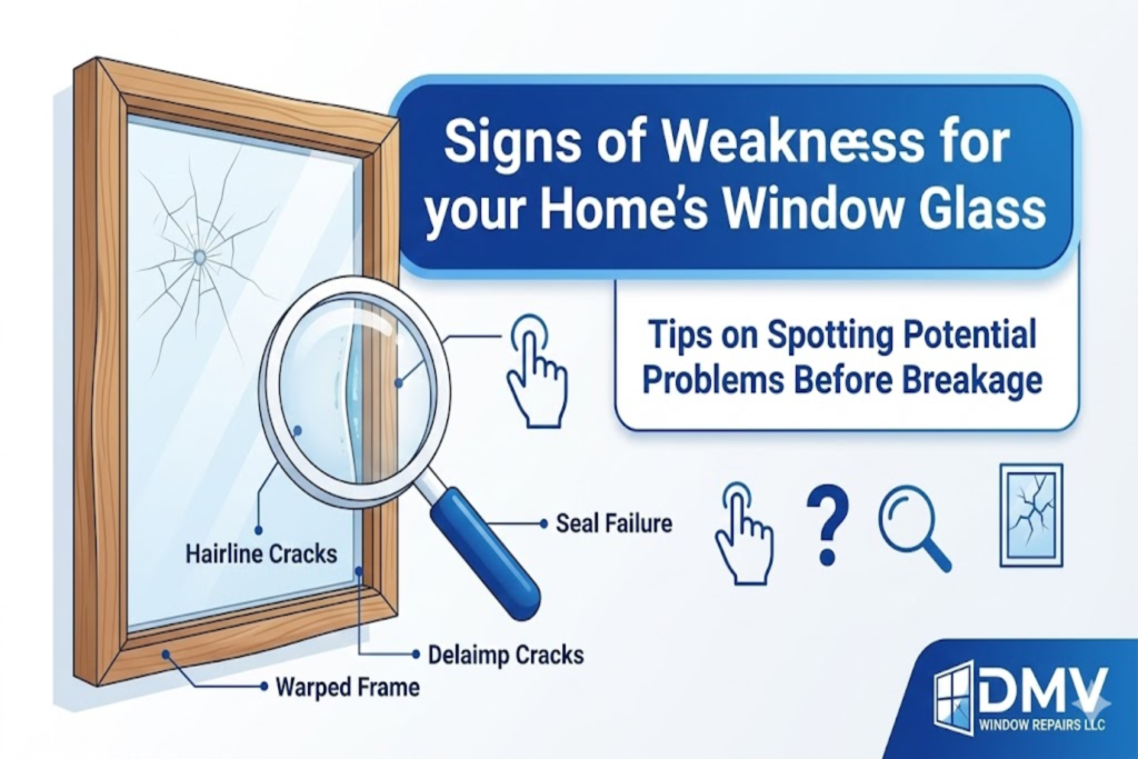 Signs of Weakness for your Home’s Window Glass: Tips on Spotting Potential Problems Before Breakage