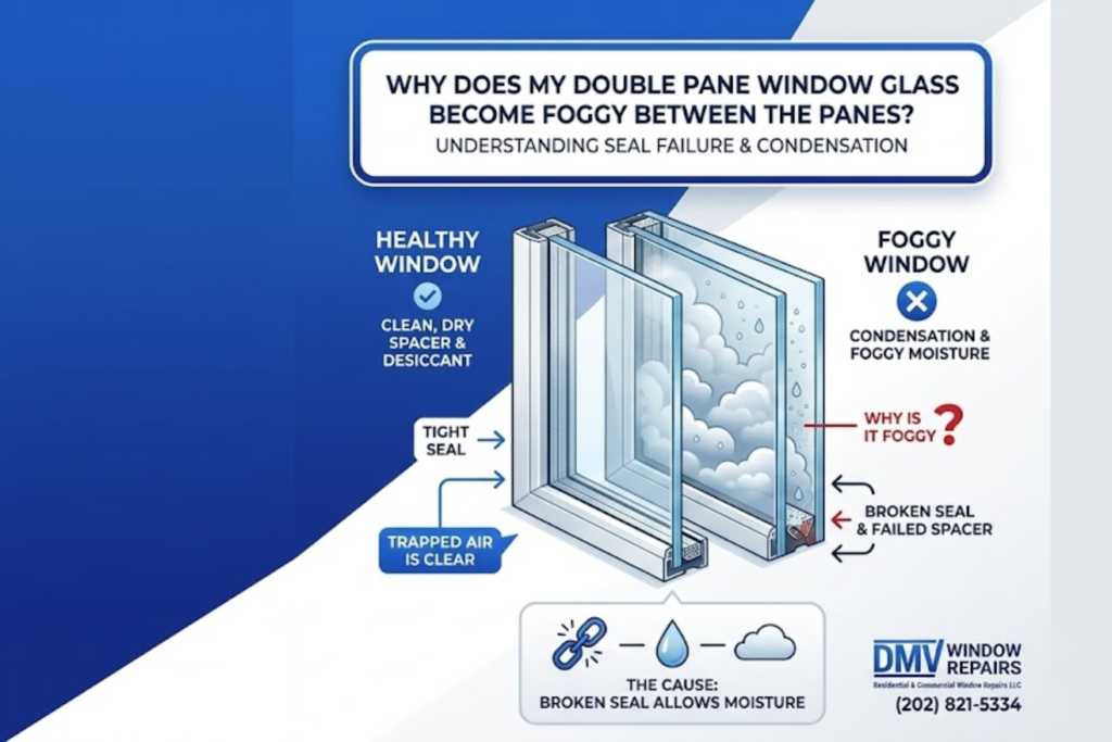 Why Does My Double Pane Window Glass Become Foggy Between the Panes?