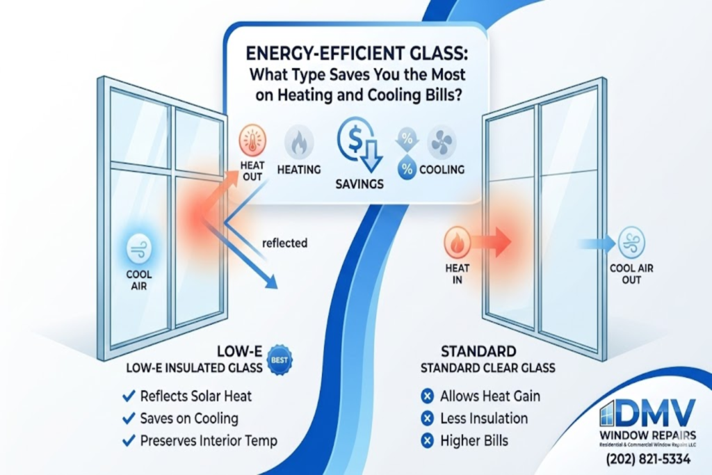 Energy-Efficient Glass: What Type Saves You the Most on Heating and Cooling Bills?