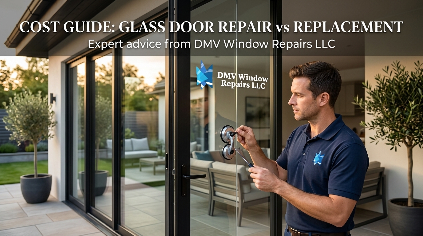 Cost Guide Glass Door Repair vs Replacement