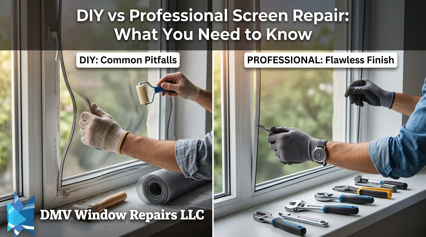 DIY vs Professional Screen Repair What You Need to Know