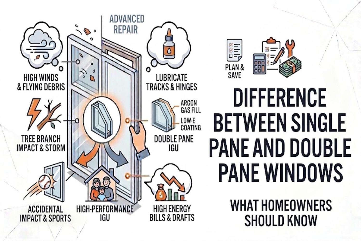 Difference Between Single Pane and Double Pane Windows Homeowners Should Know