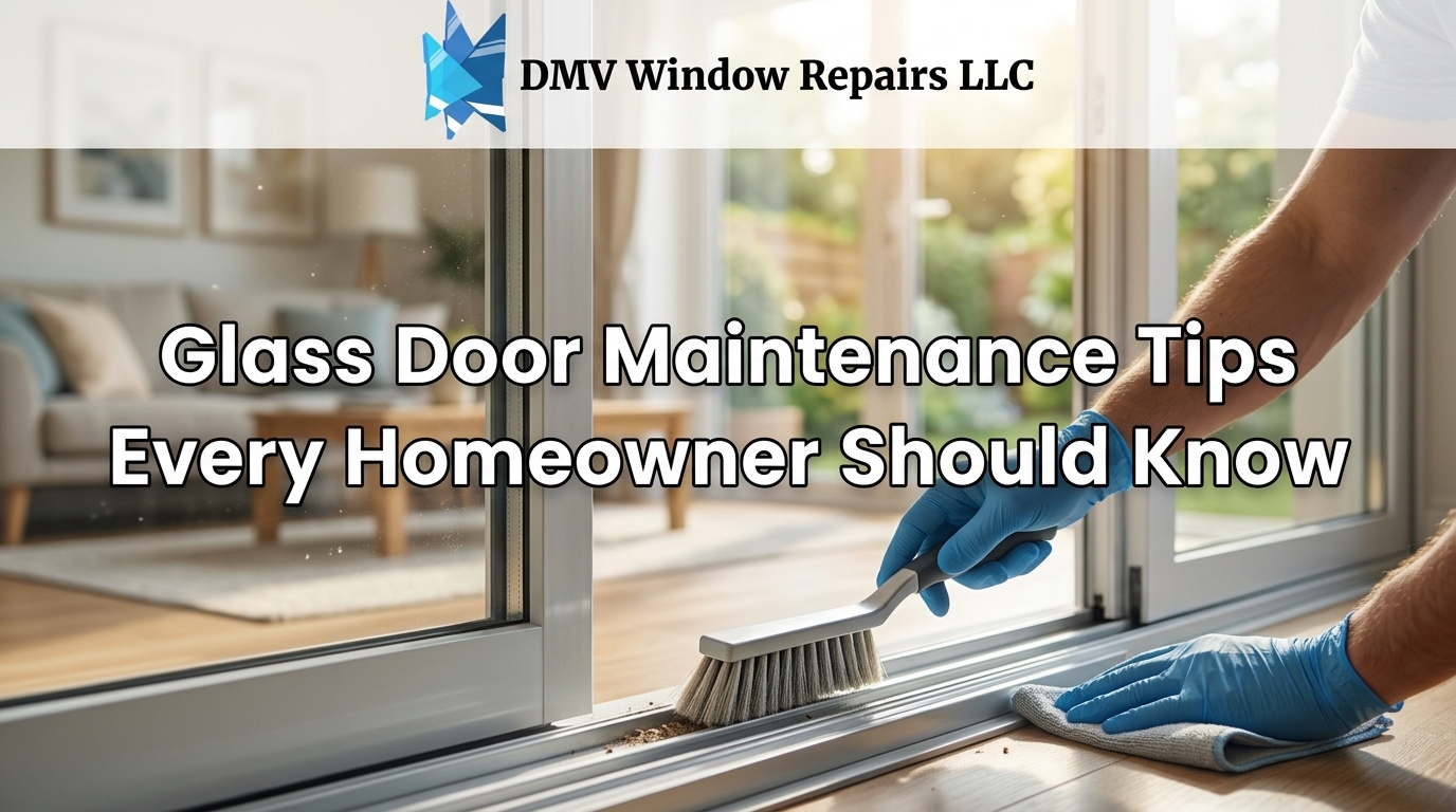 Glass Door Maintenance Tips Every Homeowner Should Know