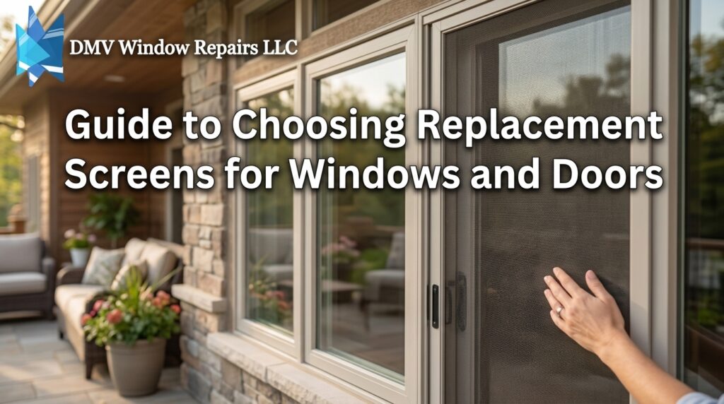 Guide to Choosing Replacement Screens for Windows and Doors