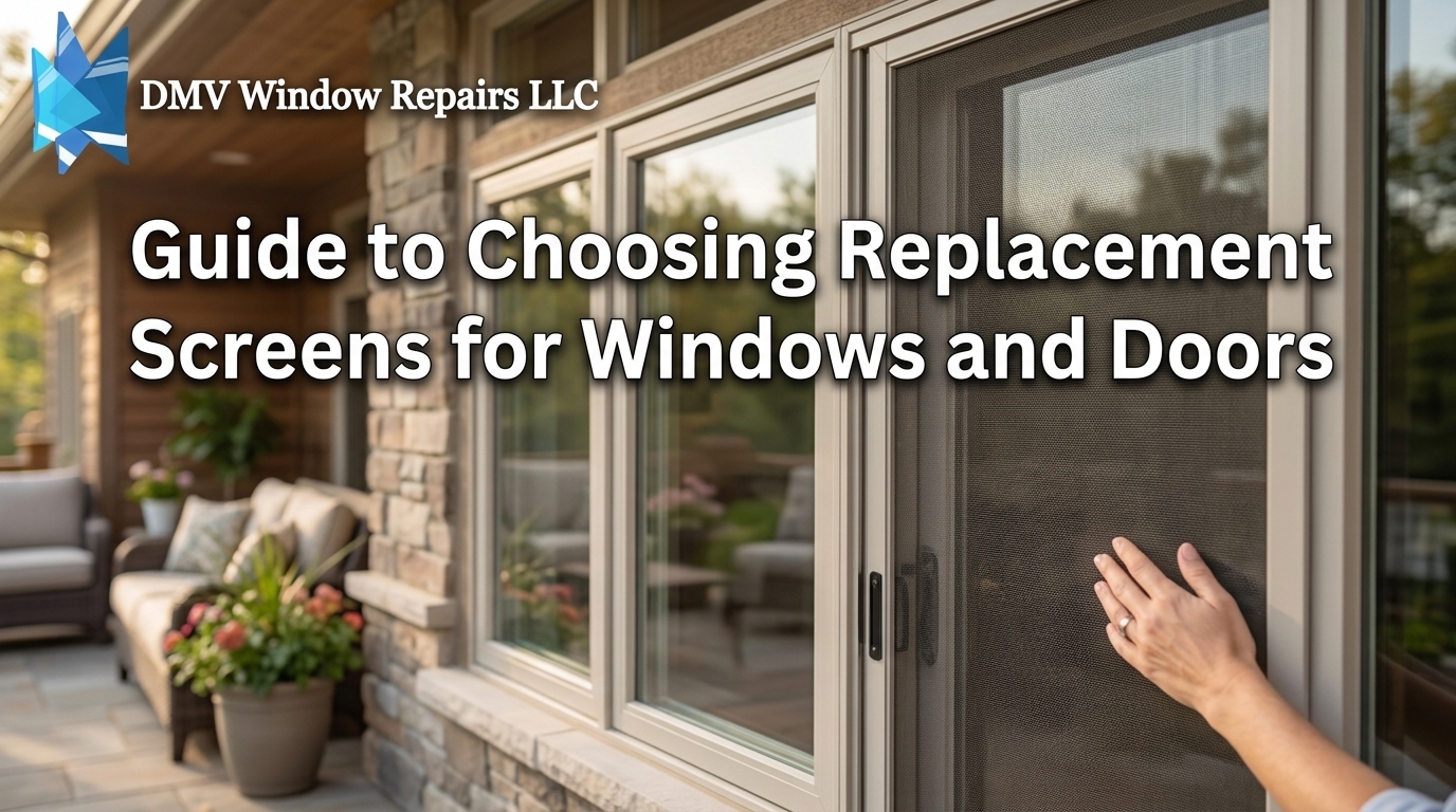 Guide to Choosing Replacement Screens for Windows and Doors