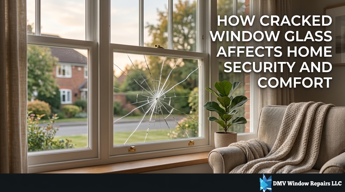 How Cracked Window Glass Affects Home Security and Comfort