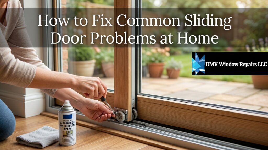 How to Fix Common Sliding Door Problems at Home