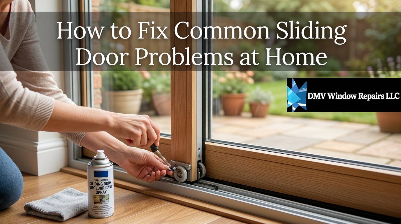 How to Fix Common Sliding Door Problems at Home