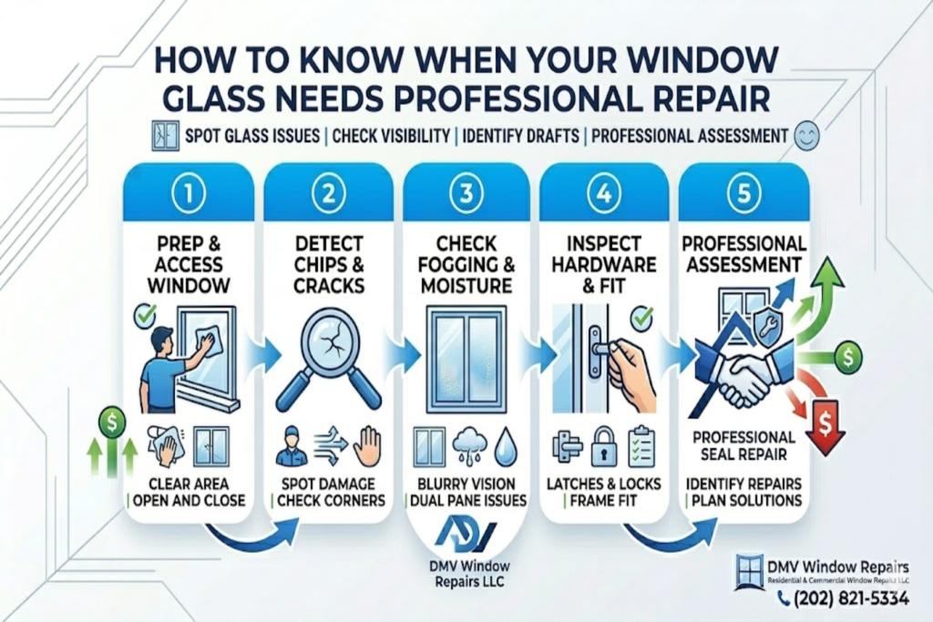 How to Know When Your Window Glass Needs Professional Repair