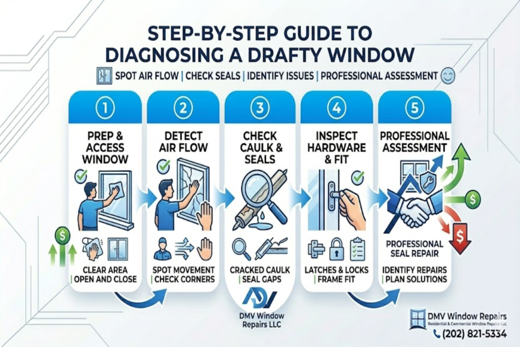 Step-by-Step Guide to Diagnosing a Drafty Window