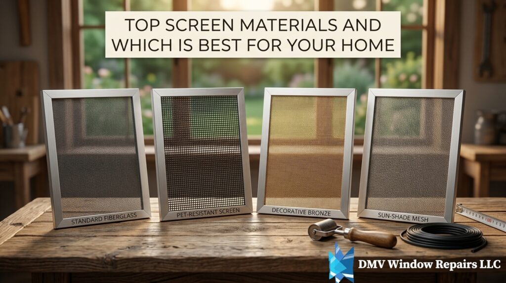 Top Screen Materials and Which Is Best for Your Home