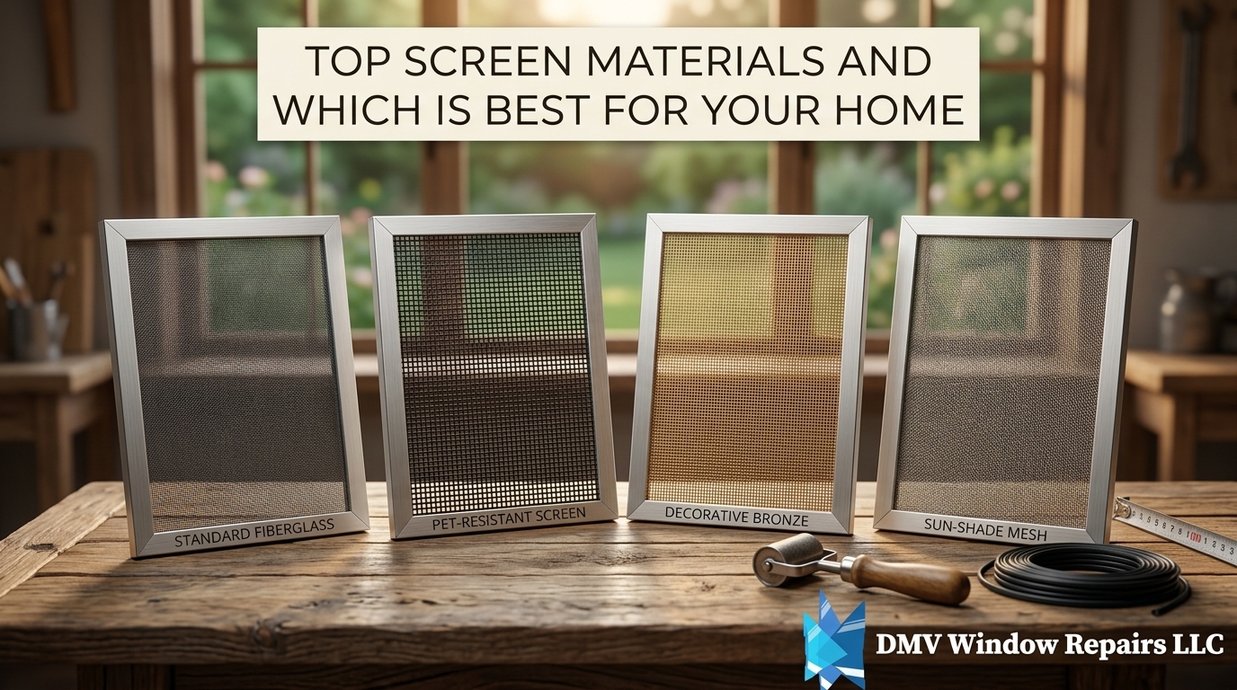 Top Screen Materials and Which Is Best for Your Home