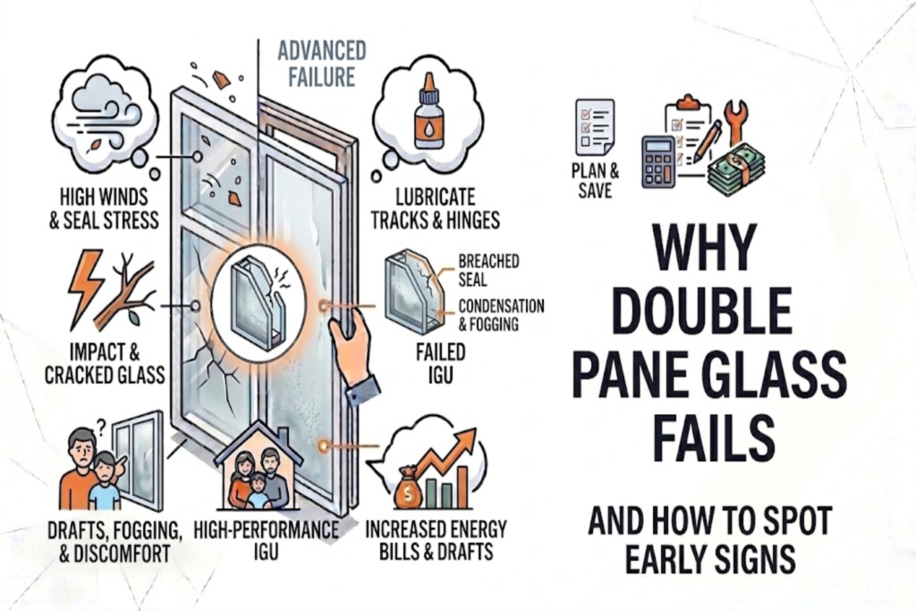 Why Double Pane Glass Fails and How to Spot Early Signs