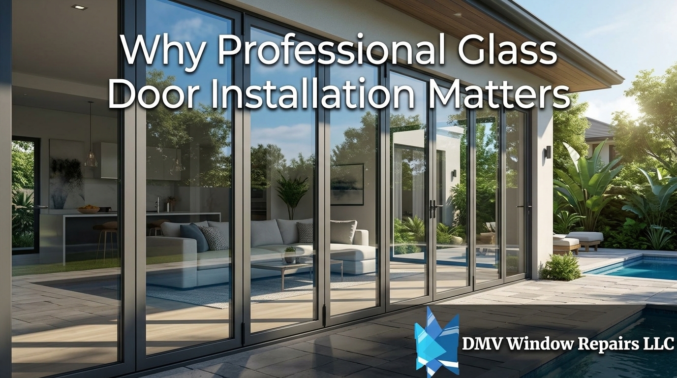 Why Professional Glass Door Installation Matters