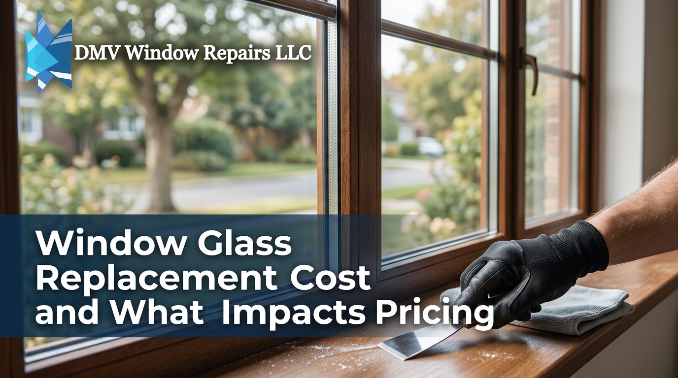 Window Glass Replacement Cost and What Impacts Pricing